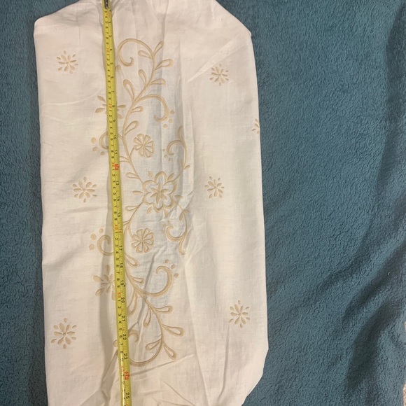 Pottery Barn bolster and euro pillow covers - Picture 6 of 10